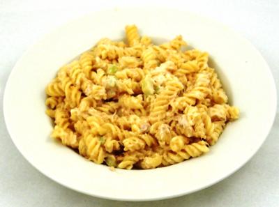 Spicy Tuna Pasta Salad